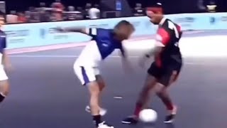 RONALDINHO showing his amazing FUTSAL SKILLS [upl. by Carrissa]