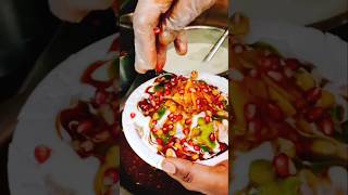 Samosa chaat 😋♥️food shorts  viral chaat [upl. by Naihs105]