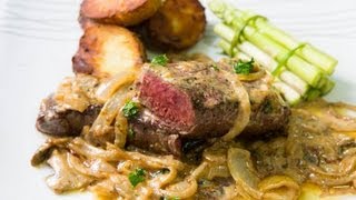 Cooking With ZongYe Ep3  Classic Steak Diane With Sautéed Potatoes [upl. by Dahc]