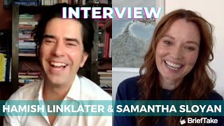 Midnight Mass Hamish Linklater amp Samantha Sloyan talk religion supernatural [upl. by Bromleigh]