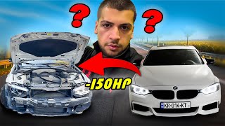 გავაკეთე მანქანა  მაგრამ ისევ დავამტვრიე    🤕 BMW F32 [upl. by Sillek]