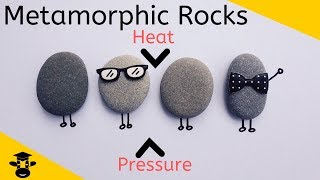 Metamorphic rock examples  Rocks formed from heat and pressure [upl. by Jorey513]