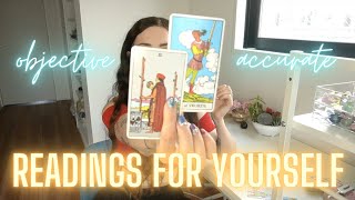 🔮 How To ACCURATELY Read For Yourself 🧚‍♂️ Tarot Tips ✨collab w EsoTarot 🥰 [upl. by Ettennek]