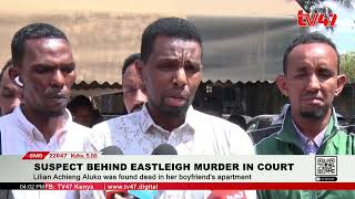 Main suspect into the Eastleigh women murder arraigned in court [upl. by Josephine]