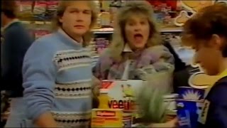 Kathy Hopper amp Darren James  Mullets Galore Supermarket commercial [upl. by Esiouqrut]