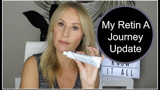 My Retin A Journey Update  Nadine Baggott [upl. by Oderfigis]