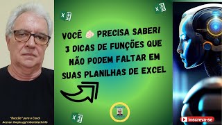 🫵VOCÊS PRECISAM SABER DESSAS DICAS DE FUNÇÕES NO EXCEL SÃO EXCELENTES🔥 [upl. by Yentroc]