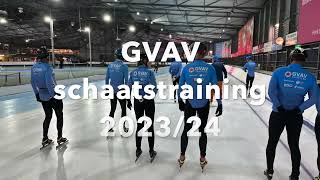 GVAV schaatstraining 202324 [upl. by Aurel]