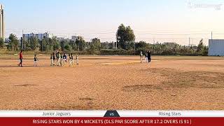 Live Cricket Match  Junior Jaguars vs Rising Stars  26Dec23 0242 PM 20 overs  CBT MACUSHLA JUN [upl. by Noryd]