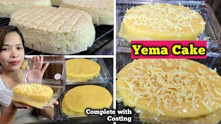 Yema Cake PangNegosyo Recipe Complete with Costing [upl. by Eblehs]