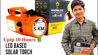 Andslite Nano Rechargable Led torch [upl. by Abie]