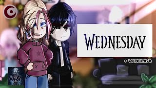 Fandoms react to Wednesday 44  GCRV  darkishalfcrazy [upl. by Gillman]