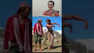 Reaction to Hrithik Roshan Funny Dubbed Song Part1hrithikroshan funny viralshort trending views [upl. by Cedar]