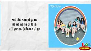 GFRIEND  NAVILLERA Lyrics easy lyrics [upl. by Tonye]