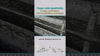 Copper oxide beneficiation 3 major purification and beneficiation processes [upl. by Laehpar465]