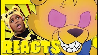 FNAF Animation  Episode 14  Tony Crynight Reaction  AyChristene Reacts [upl. by Eibloc]