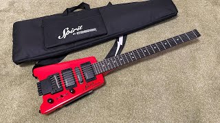 UNBOXING  STEINBERGER Spirit GTPRO DELUXE NO DEMO [upl. by Tate]