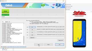 Write Firmware Samsung J6 Full Flash J600G StarCodes [upl. by Jermyn]
