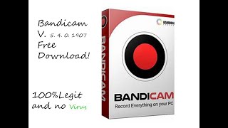 BANDICAM CRACK FREE 2022  TUTORIAL  BANDICAM 2022 [upl. by Nylaf409]