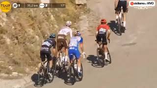 Nadie puede seguir Nairo Quintana  Nairo Quintana attack Tour des Alpes Maritimes stage 3 [upl. by Odlanar711]