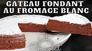 Gâteau au fromage blanc chocolat fondant simple et délicieux [upl. by Iadrahs964]