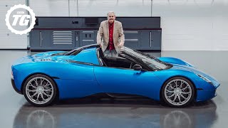 FIRST LOOK Gordon Murray Automotive T33 Spider  Top Gear [upl. by Roselle]