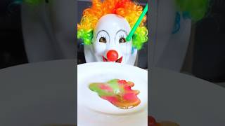 CLOWN EDIBLE BUBBLES 🫧🍭👻shorts funny comedy ytshorts tiktok viral food [upl. by Todhunter]