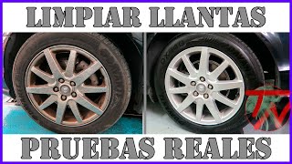 Como LIMPIAR las LLANTAS del COCHE Pruebas 100 REALES DETAIL  Maddox vs Sisbrill V60 😮🧼 [upl. by Reginald]