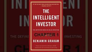 The intelligent investor chapter 1 [upl. by Pebrook103]