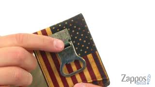 MampF Western Vintage USA Flag Money Clip Wallet SKU 9045565 [upl. by Adnorrahs600]