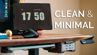 Create A Minimalist Workspace With This Simple DIY  Productive Desk Setup  How To [upl. by Svensen585]