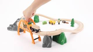 BRIO World  33789 Lumber Loading Set [upl. by Adanama426]