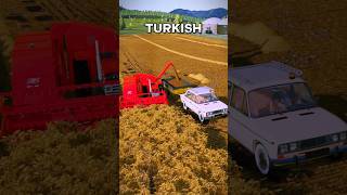 NOOB VS PRO VS TURKISH 🚜  FS22 farming farmingsimulator22 fy fyp shorts [upl. by Annaerb153]