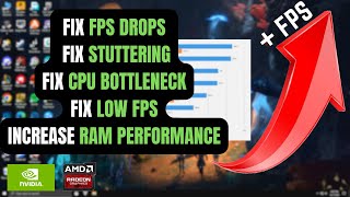 How To Fix FPS Drops and Stuttering in Games  Optimize Your PC for Gaming gamelag fpsdrop [upl. by Adey]