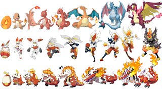 All Starter Pokémon Mega Evolutions amp More Stages  Max S [upl. by Lang84]