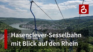 Sesselbahn Boppard  Vierseenblick [upl. by Blanch501]