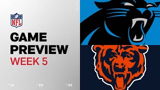 Carolina Panthers vs Chicago Bears  2024 Week 5 Game Preview [upl. by Jessamine]