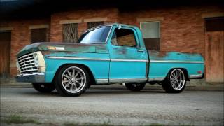 1968 Ford F100 Hot Rat Street Rod Pro Touring Patina Slammed Pickup FOR SALE [upl. by Alix]