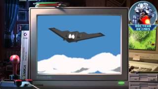 Amiga Animation The Stealth Bomber  50 FPS [upl. by Dnomra653]