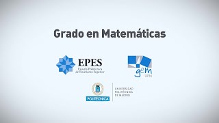 Grado en Matemáticas [upl. by Llednew766]