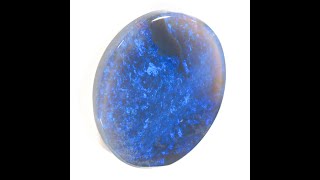 138ct solid semi black opal from Lightning Ridge Australia [upl. by Ardine]