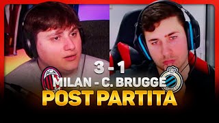 MILANCLUB BRUGGE 31  CONVIENE GUARDARE LE COSE POSITIVE [upl. by Aronal]