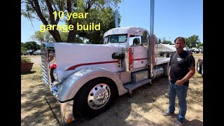 Tom Donaldsons custom built 1966 Peterbilt quotinterviewquot [upl. by Valora]