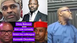 Comedian Nollywood Actor Okey Bakkasi don use comedy finish his colleague Kenneth Okonkwo [upl. by Aerona]