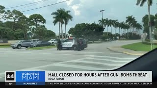 Boca Raton mall closes for hours after gun and bomb threat [upl. by Hackney]