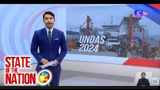 State of the Nation Part 1 LOOK Bagyong Leon sa Taiwan Undas2024 Atbp [upl. by Werner]