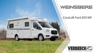 WEINSBERG CaraLoft Ford 650 MF  2024 [upl. by Frodi]