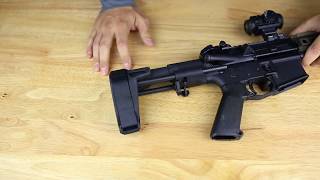 SB Tactical PDW AR15 Pistol Brace Review [upl. by Cointon]