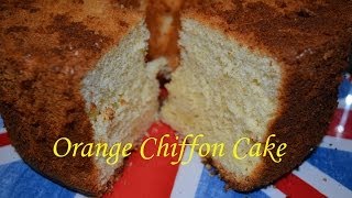 ORANGE CHIFFON CAKE FILIPINO VERSION [upl. by Acinahs]