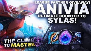 ANIVIA IS THE ULTIMATE SYLAS COUNTER  Climb to Master S9  League of Legends [upl. by Chloris]